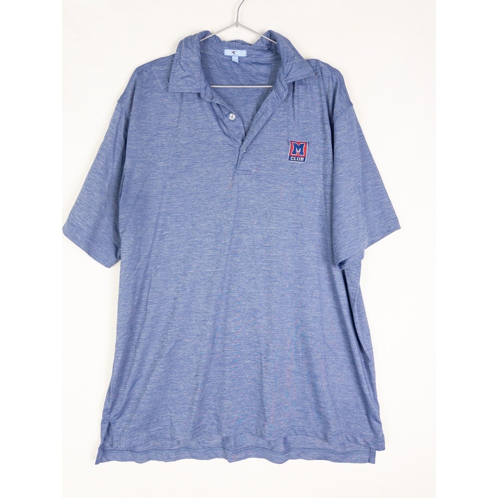 GenTeal Polo Shirt Mens L Blue M Club Golf Performance Short Sleeve Course